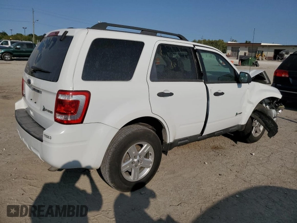 2012 Ford Escape Hybrid with VIN 1FMCU5K39CKA23917, listed as a Copart auction lot 42337565 with 20,818 mi miles and Non repairable. Bid and sale history available at DreamBid. Image 3.