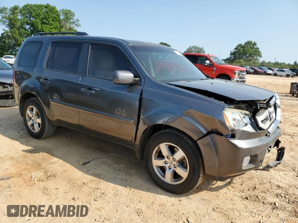 2011 Honda Pilot EX-L z VIN 5FNYF3H56BB018901, wystawiony jako Copart lot #59511075 z przebiegiem 193 459 mil mil oraz Szkoda całkowita • Salvage title. Historia ofert i sprzedaży dostępna na DreamBid. Obrazek 4.