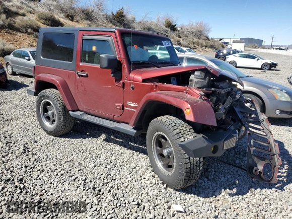 2008 Jeep Wrangler Sahara with VIN 1J4FA54168L583783, listed as a Copart auction lot 50415545 with 316,869 mi miles and Salvage title. Bid and sale history available at DreamBid. Image 4.
