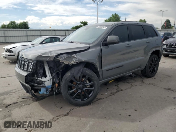 2020 Jeep Grand Cherokee Laredo E with VIN 1C4RJFAG4LC139344, listed as a Copart auction lot 59982545 with 60,529 mi miles and Salvage title. Bid and sale history available at DreamBid. Image 1.