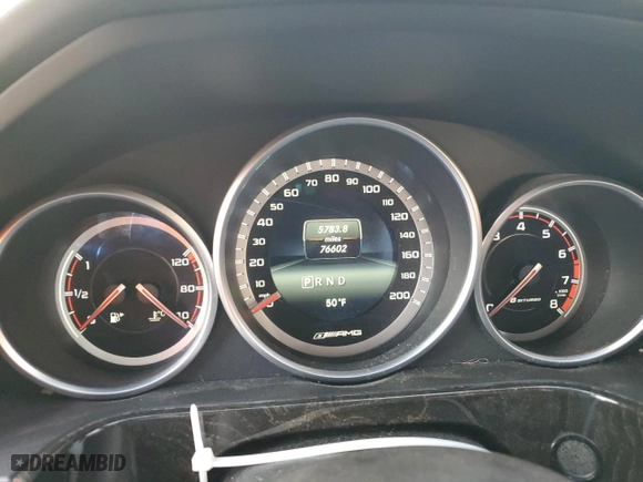 2014 Mercedes-Benz E-Class E 63 AMG S-Model with VIN WDDHF7GB4EA955991, listed as a Copart auction lot 48908265 with 76,602 mi miles and Salvage Title. Bid and sale history available at carsss.com. Image 9.