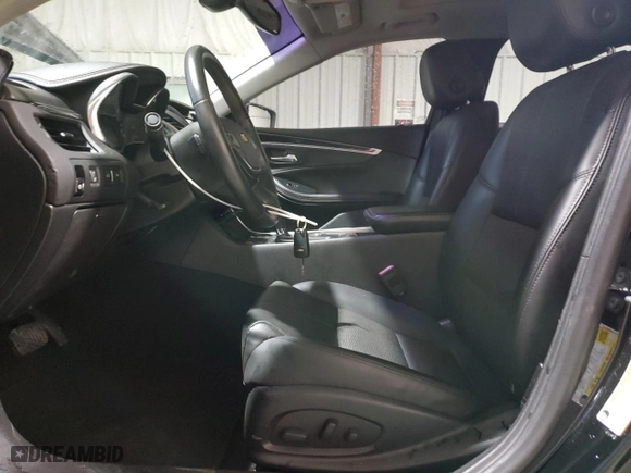 2017 Chevrolet Impala LT with VIN 2G1105S33H9181176, listed as a Copart auction lot 47550955 with 90,764 mi miles and Salvage Title. Bid and sale history available at carsss.com. Image 7.