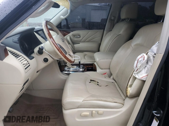 2016 Infiniti QX80 Limited with VIN JN8AZ2NE6G9122432, listed as a Copart auction lot 44016725 with 138,446 mi miles and Salvage title. Bid and sale history available at DreamBid. Image 7.