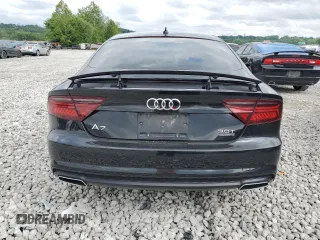 2018 Audi A7 Prestige with VIN WAU23AFC4JN090858, listed as a Copart auction lot 56653384 with 84,583 mi miles and Salvage Title. Bid and sale history available at carsss.com. Image 6.
