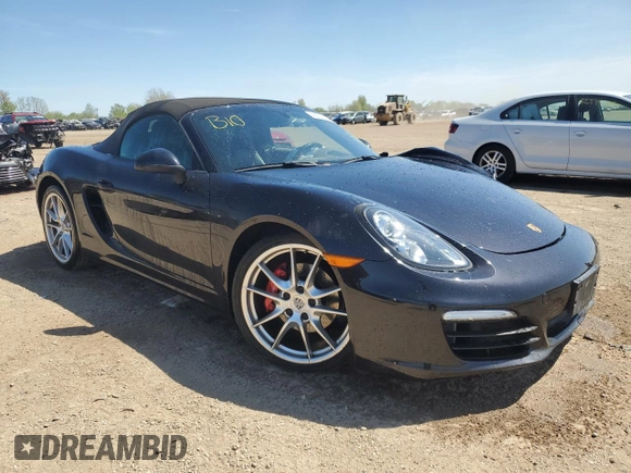 2014 Porsche 718 Boxster S z VIN WP0CB2A89ES141538, wystawiony jako Copart lot #56360645 z przebiegiem 47 893 mil mil oraz Szkoda całkowita • Salvage title. Historia ofert i sprzedaży dostępna na DreamBid. Obrazek 4.