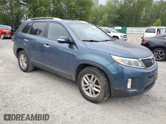 2014 Kia Sorento LX z VIN 5XYKT4A6XEG509539, wystawiony jako Copart lot #60670185 z przebiegiem 164 919 mil mil oraz Czysty tytuł • Clean title. Historia ofert i sprzedaży dostępna na DreamBid. Obrazek 4.