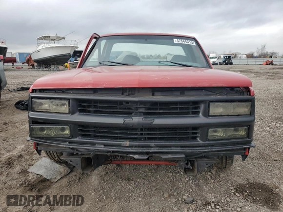 1996 Chevrolet Silverado 1500 with VIN 1GCEC14W4TZ229105, listed as a Copart auction lot 47544315 with 248,818 mi miles and Salvage Title. Bid and sale history available at DreamBid. Image 5.