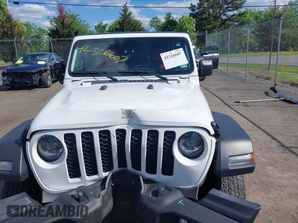 2024 Jeep Wrangler Sport S with VIN 1C4PJXDNXRW108968, listed as a IAAI auction lot 42326607 with 44,259 mi miles and . Bid and sale history available at DreamBid. Image 12.