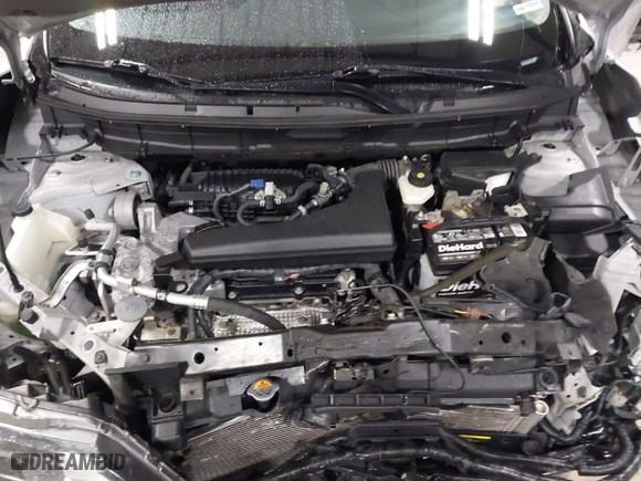 2017 Nissan Rogue S with VIN 5N1AT2MM2HC755810, listed as a IAAI auction lot 41454631 with 69666 miles. Bid and sale history available at carsss.com. Image 10.