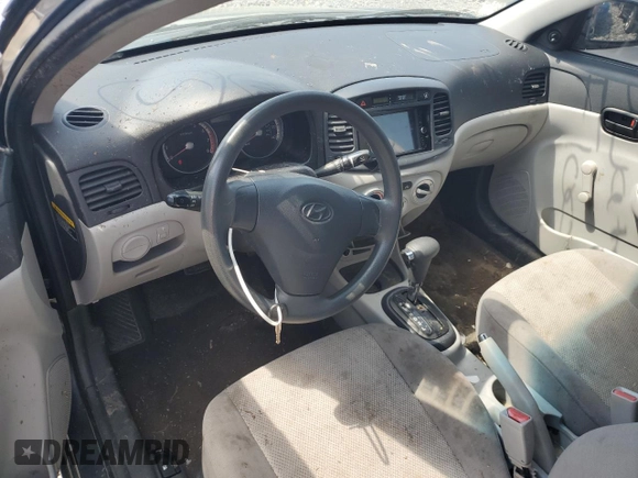 2009 Hyundai Accent Auto GLS with VIN KMHCN46C19U340590, listed as a Copart auction lot 50507405 with 170,526 mi miles and Salvage Title. Bid and sale history available at carsss.com. Image 10.