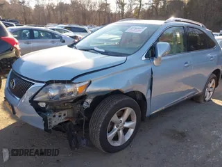 2011 Lexus RX 350 with VIN 2T2BK1BAXBC100187, listed as a IAAI auction lot 41305013 with 141,850 mi miles and . Bid and sale history available at DreamBid. Image 2.
