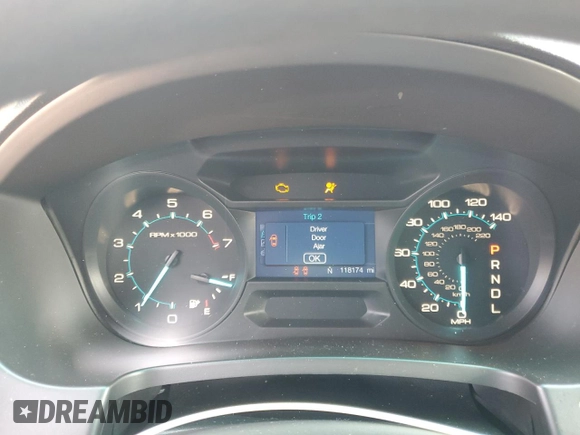 2015 Ford Explorer с VIN 1FM5K7B90FGB68530, выставлен на аукционе Copart как лот 60442485 с пробегом 118 174 миль миль и Списание • Salvage title. История ставок и продаж доступна на DreamBid. Изображение 9.