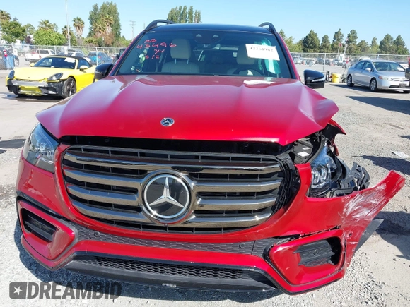 2025 Mercedes-Benz GLS 450 z VIN 4JGFF5KE5SB277759, wystawiony jako IAAI lot #42261982 z przebiegiem 7 113 mil mil oraz . Historia ofert i sprzedaży dostępna na DreamBid. Obrazek 12.