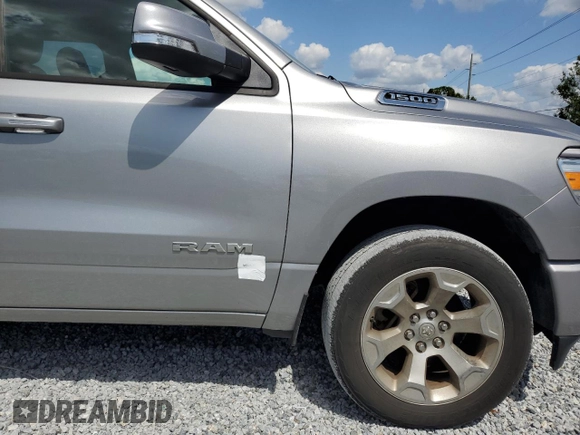 2019 Ram 1500 Big Horn/Lone Star with VIN 1C6RRFFG2KN753255, listed as a Copart auction lot 52512365 with 69,048 mi miles and Salvage Title. Bid and sale history available at carsss.com. Image 12.