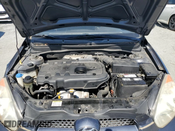 2008 Hyundai Accent GS with VIN KMHCM36C98U102546, listed as a Copart auction lot 52555415 with 159,468 mi miles and Salvage Title. Bid and sale history available at carsss.com. Image 12.
