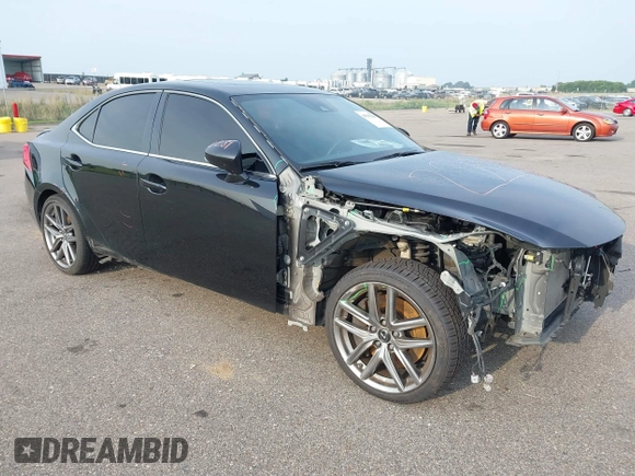 2017 Lexus IS 300 with VIN JTHCM1D29H5016438, listed as a IAAI auction lot 40142289 with 51,302 mi miles and . Bid and sale history available at DreamBid. Image 1.