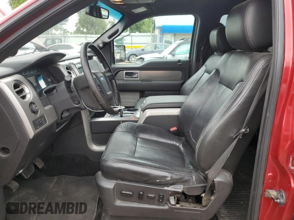 2013 Ford F-150 XL with VIN 1FTFW1ET2DFA67705, listed as a Copart auction lot 58591525 with 168,415 mi miles and Salvage title. Bid and sale history available at DreamBid. Image 7.