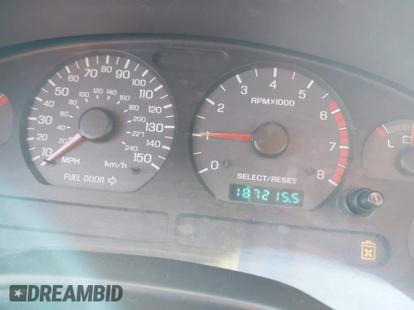 1999 Ford Mustang GT with VIN 1FAFP42X8XF123307, listed as a IAAI auction lot 41388711 with 187,215 mi miles. Bid and sale history available at carsss.com. Image 7.
