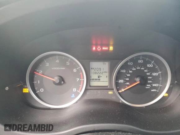 2015 Subaru Forester 2.5i Premium with VIN JF2SJADC8FG485571, listed as a Copart auction lot 45426385 with 138,222 mi miles and Salvage Title. Bid and sale history available at carsss.com. Image 9.