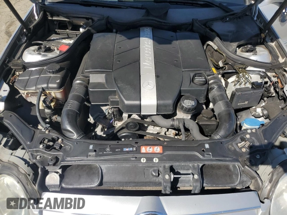 2005 Mercedes-Benz CLK 320 with VIN WDBTK65J55F140026, listed as a Copart auction lot 61972045 with 152,200 mi miles and Salvage title. Bid and sale history available at DreamBid. Image 11.