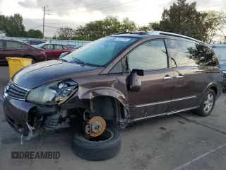 2007 Nissan Quest SE with VIN 5N1BV28U07N141172, listed as a Copart auction lot 70747794 with 210,409 mi miles and Salvage Title. Bid and sale history available at carsss.com. Image 1.