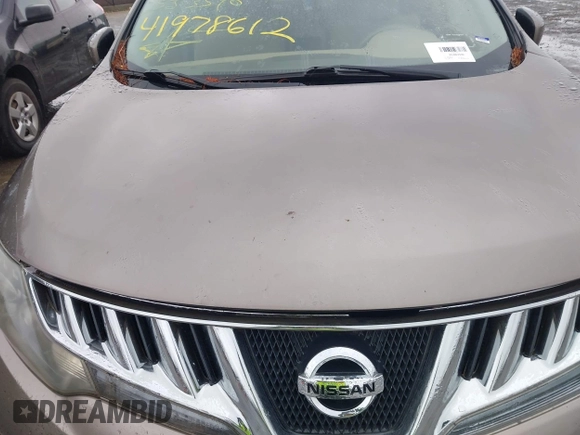 2010 Nissan Murano SL with VIN JN8AZ1MW0AW102383, listed as a IAAI auction lot 41978612 with Not Provided miles and . Bid and sale history available at DreamBid. Image 10.