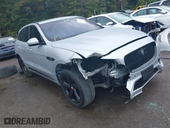 2017 Jaguar F-Pace 35t R-Sport with VIN SADCL2BV3HA893851, listed as a IAAI auction lot 40369832 with 67,313 mi miles and . Bid and sale history available at DreamBid. Image 1.