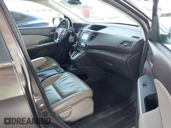 2014 Honda CR-V EX-L with VIN 2HKRM4H72EH665478, listed as a IAAI auction lot 41970335 with 119,557 mi miles. Bid and sale history available at carsss.com. Image 5.