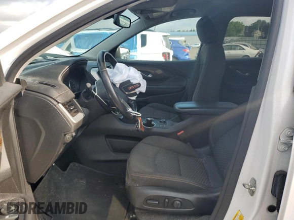 2019 GMC Terrain SLE with VIN 3GKALTEV9KL195267, listed as a Copart auction lot 64385625 with 60,331 mi miles and Salvage title. Bid and sale history available at DreamBid. Image 7.