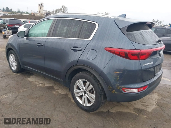 2018 Kia Sportage LX with VIN KNDPM3ACXJ7413596, listed as a IAAI auction lot 41871847 with 72,959 mi miles and . Bid and sale history available at carsss.com. Image 3.