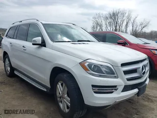 2016 Mercedes-Benz GL with VIN 4JGDF6EE3GA635544, listed as a IAAI auction lot 42040771 with 1 mi miles. Bid and sale history available at carsss.com. Image 1.