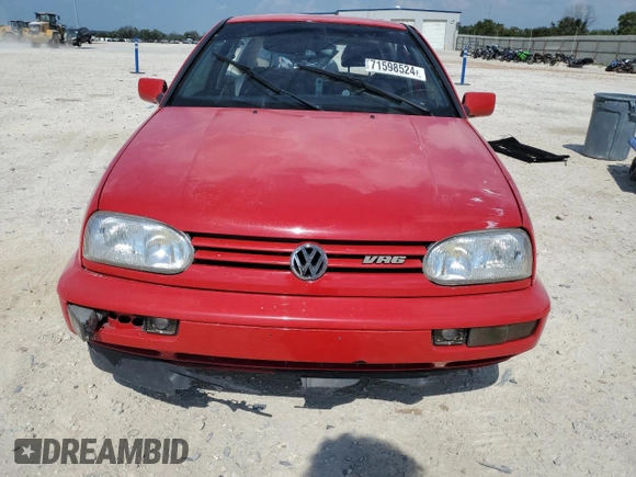 1998 Volkswagen GTI VR6 z VIN 3VWHD81H7WM267696, wystawiony jako Copart lot #71598524 z przebiegiem 150 187 mil mil oraz Szkoda całkowita • Salvage title. Historia ofert i sprzedaży dostępna na DreamBid. Obrazek 5.