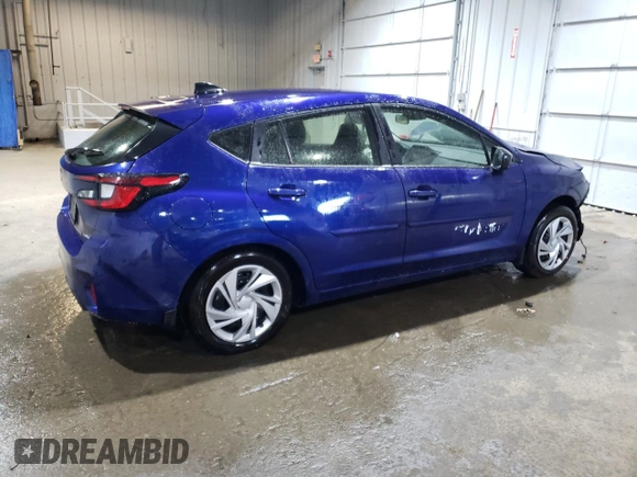 2024 Subaru Impreza with VIN JF1GUABC4R8353202, listed as a Copart auction lot 75989354 with 5,031 mi miles and Salvage Title. Bid and sale history available at carsss.com. Image 3.