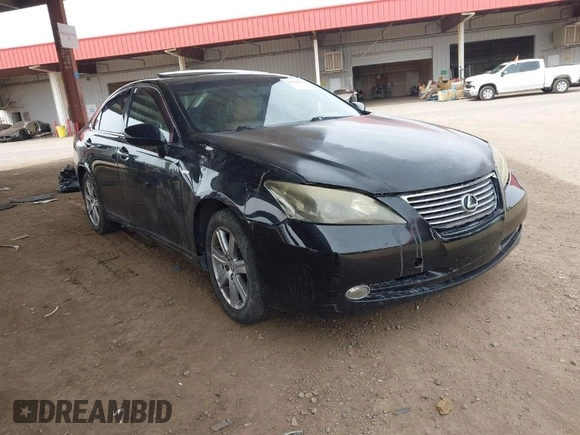 2008 Lexus ES 350 with VIN JTHBJ46G082241847, listed as a IAAI auction lot 41938750 with 1 mi miles. Bid and sale history available at carsss.com. Image 1.