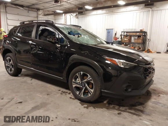 2024 Subaru Crosstrek Premium with VIN JF2GUADC0R8377800, listed as a IAAI auction lot 41840732 with 9,685 mi miles and . Bid and sale history available at DreamBid. Image 1.