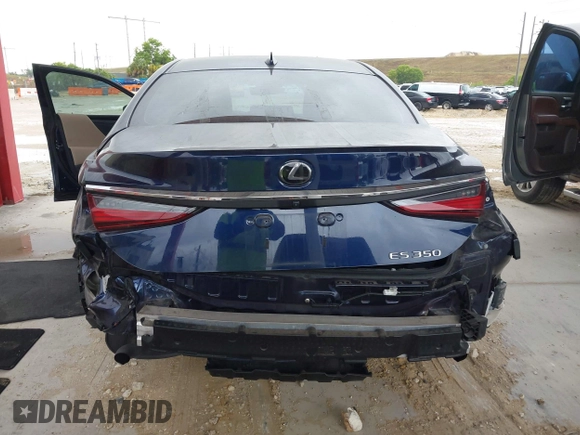 2021 Lexus ES with VIN 58ADZ1B1XMU100242, listed as a IAAI auction lot 41971747 with 27,965 mi miles. Bid and sale history available at carsss.com. Image 6.