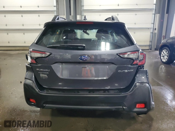 2024 Subaru Outback with VIN 4S4BTAAC2R3208628, listed as a Copart auction lot 58552404 with 12,369 mi miles and Non repairable. Bid and sale history available at DreamBid. Image 6.