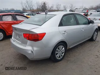 2012 Kia Forte LX with VIN KNAFT4A23C5506564, listed as a IAAI auction lot 41992435 with 155,372 mi miles. Bid and sale history available at carsss.com. Image 4.