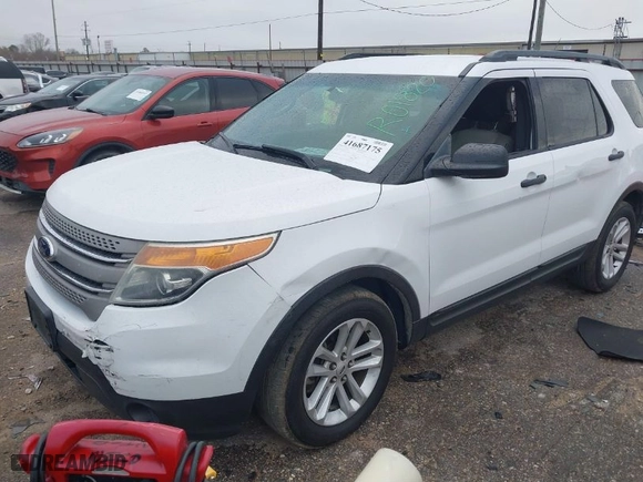 2015 Ford Explorer with VIN 1FM5K7B80FGA63994, listed as a IAAI auction lot 41687175 with 122,501 mi miles. Bid and sale history available at carsss.com. Image 2.