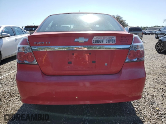 2010 Chevrolet Aveo 1LT with VIN KL1TD5DE5AB134990, listed as a Copart auction lot 52554485 with 115,002 mi miles and Salvage Title. Bid and sale history available at DreamBid. Image 6.