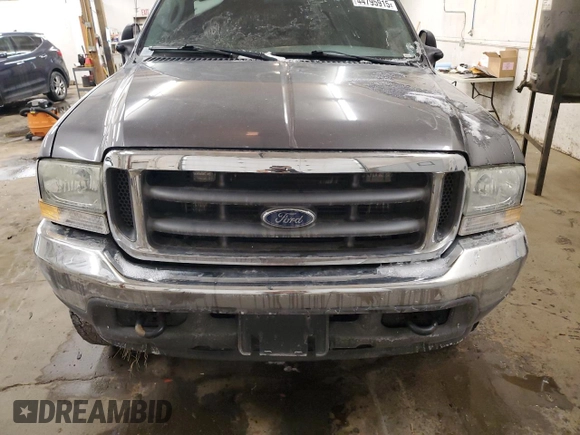2004 Ford F-250 XL with VIN 1FTNW21L64ED30663, listed as a Copart auction lot 44795915 with Not provided miles and Salvage title. Bid and sale history available at DreamBid. Image 13.