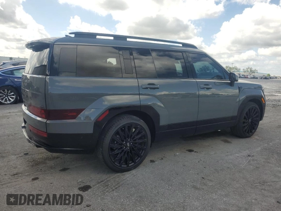 2024 Hyundai Santa Fe Calligraphy with VIN 5NMP5DGL1RH018205, listed as a Copart auction lot 60645525 with 8,773 mi miles and Salvage title. Bid and sale history available at DreamBid. Image 3.