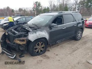 2014 GMC Acadia SLT z VIN 1GKKVRKD4EJ339025, wystawiony jako IAAI lot #42093548 z przebiegiem Nie podano mil oraz . Historia ofert i sprzedaży dostępna na DreamBid. Obrazek 2.