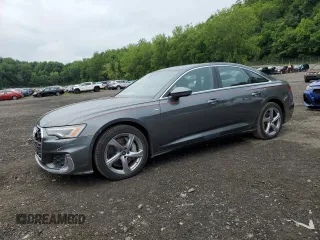 2024 Audi A6 with VIN WAUK2BF21RN062429, listed as a Copart auction lot 63909485 with 4,856 mi miles and Salvage title. Bid and sale history available at DreamBid. Image 1.