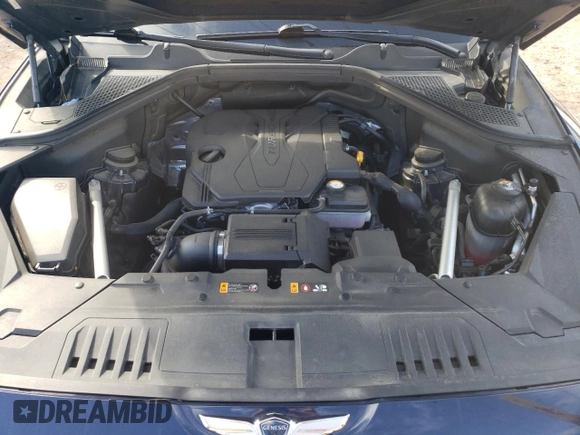 2021 Genesis GV80 with VIN KMUHBDSB9MU048157, listed as a Copart auction lot 73017554 with 68,807 mi miles and Salvage title. Bid and sale history available at DreamBid. Image 11.