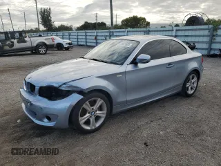 2013 BMW 1 Series 128i with VIN WBAUP7C51DVP24833, listed as a Copart auction lot 79631604 with 36,098 mi miles and Non Repairable. Bid and sale history available at carsss.com. Image 1.