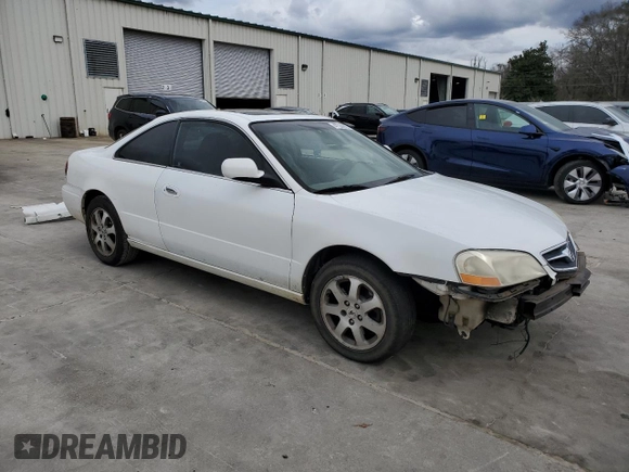 2001 Acura CL with VIN 19UYA42421A021548, listed as a Copart auction lot 47529905 with 0 mi miles and Salvage Title. Bid and sale history available at carsss.com. Image 4.
