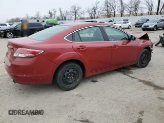 2009 Mazda 6 i Sport with VIN 1YVHP81A195M20008, listed as a Copart auction lot 44801775 with 182,242 mi miles and Salvage Title. Bid and sale history available at carsss.com. Image 3.