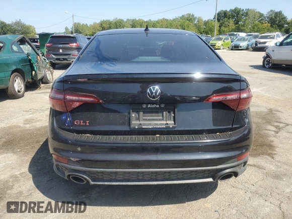 2022 Volkswagen Jetta GLI Autobahn with VIN 3VW2T7BU1NM007419, listed as a Copart auction lot 73514254 with 53,927 mi miles and Salvage title. Bid and sale history available at DreamBid. Image 6.