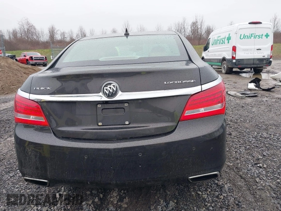 2014 Buick LaCrosse Leather with VIN 1G4GB5G30EF178500, listed as a IAAI auction lot 42016329 with 144,090 mi miles. Bid and sale history available at carsss.com. Image 17.